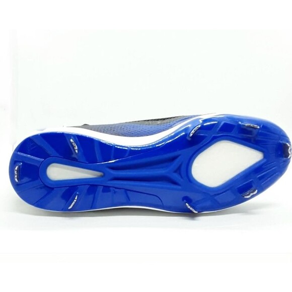 Adidas Three Stripe Life Icon V Boost Metal Baseball Cleats Men's 12 Blue NWOB - Picture 7 of 8